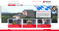 Desktop Screenshot of malteser-bayreuth.de